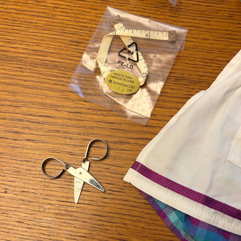 RARE American Girl Addy Sewing outfit Beforever - Picture 2 of 8